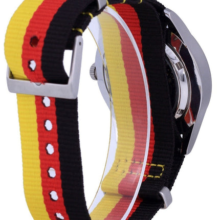 Montre Seiko 5 Sports automatique en polyester SNZG15J1-var-NATO26 100M pour homme