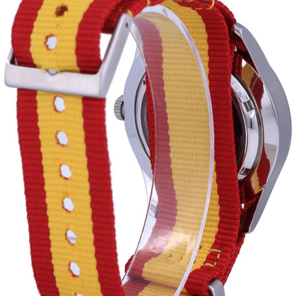 Montre Seiko 5 Sports automatique en polyester SNZG15J1-var-NATO29 100M pour homme