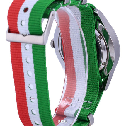 Montre Seiko 5 Sports automatique en polyester SNZG15K1-var-NATO23 100M pour homme