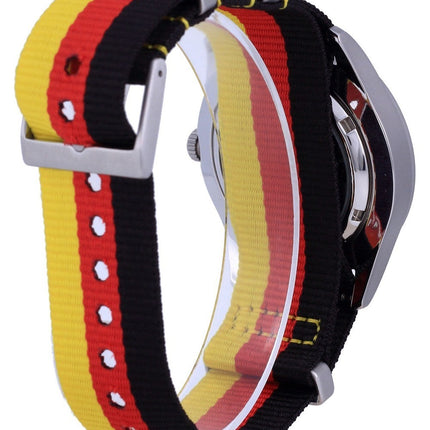 Montre Seiko 5 Sports automatique en polyester SNZG15K1-var-NATO26 100M pour homme