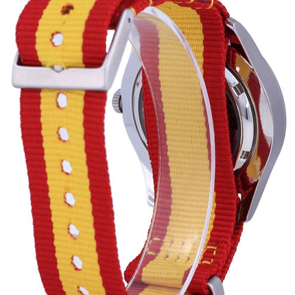 Montre Seiko 5 Sports automatique en polyester SNZG15K1-var-NATO29 100M pour homme