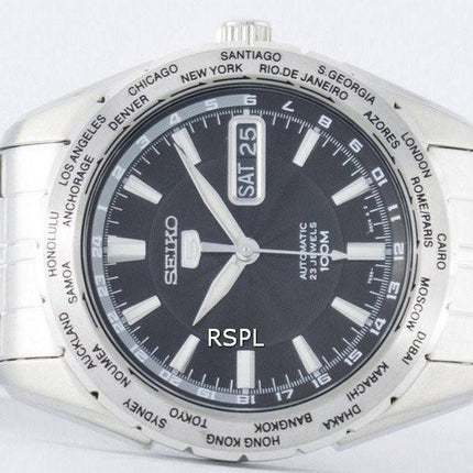 Seiko automatique Sport SNZG53K1 SNZG53K SNZG53 World Timer montre homme