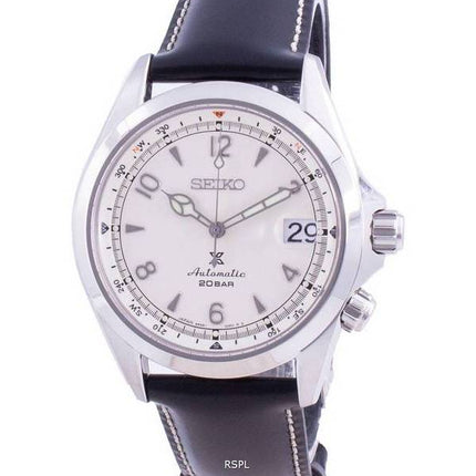 Montre homme Seiko Prospex Automatic Alpinist Field Compass SPB119 SPB119J1 SPB119J, fabriquée au Japon, étanche à 200 m, remise à neuf