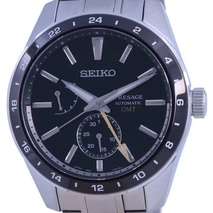Montre homme Seiko Presage Sharp Edged GMT automatique SPB219 SPB219J1 SPB219J 100M