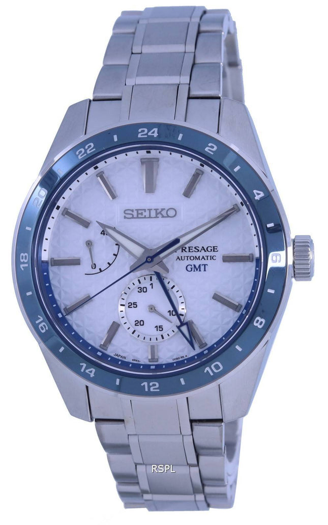 Montre Homme Seiko Presage Sharp Edged GMT Édition Limitée Automatique SPB223 SPB223J1 SPB223J 100M