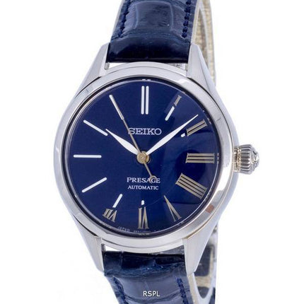 Montre pour femme Seiko Presage édition limitée cuir cadran bleu automatique SPB236J SPB236J1 SPB236J