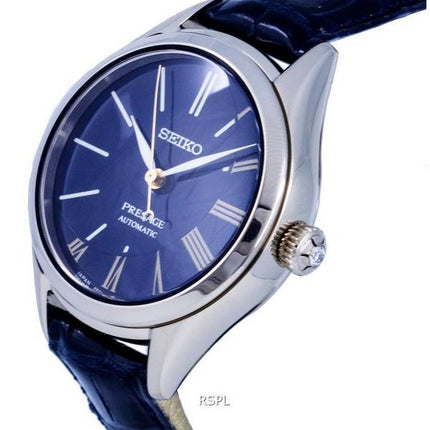 Montre pour femme Seiko Presage édition limitée cuir cadran bleu automatique SPB236J SPB236J1 SPB236J