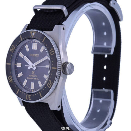 Montre Homme Seiko Prospex Diver's Polyester Cadran Noir Automatique SPB239J1 200M
