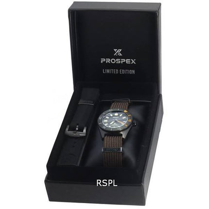 Montre Seiko Prospex Black Series Limited Edition 1970 Automatic Diver SPB253 SPB253J1 SPB253J 200M pour homme