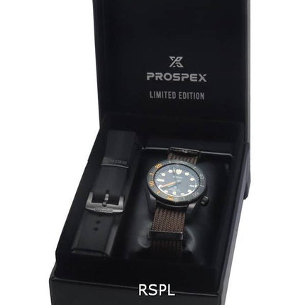 Montre Seiko Prospex Black Series Limited Edition 1970 Automatic Diver's SPB255 SPB255J1 SPB255J 200M pour homme