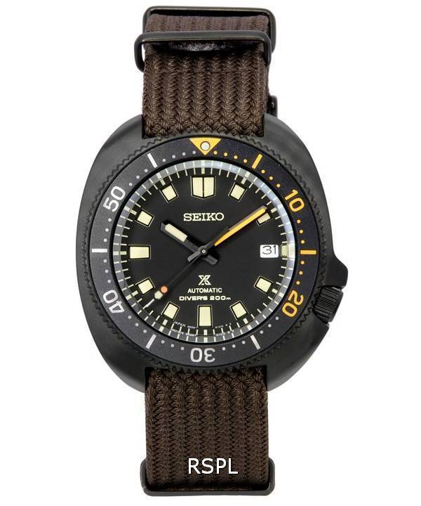 Montre pour homme Seiko Prospex Black Series Limited Edition Automatic Diver SPB257 SPB257J1 SPB257J 200M