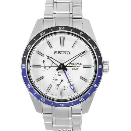 Seiko Presage Sharp Edged Series ZERO HALLIBURTON Édition Limitée Cadran Blanc Automatique SPB269 SPB269J1 SPB269J 100M Montre H