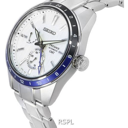 Seiko Presage Sharp Edged Series ZERO HALLIBURTON Édition Limitée Cadran Blanc Automatique SPB269 SPB269J1 SPB269J 100M Montre H