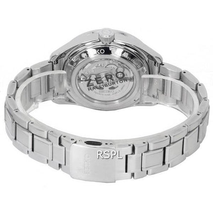 Seiko Presage Sharp Edged Series ZERO HALLIBURTON Édition Limitée Cadran Blanc Automatique SPB269 SPB269J1 SPB269J 100M Montre H