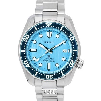 Montre pour homme Seiko Prospex Glacier Save The Oceans 1968 édition spéciale automatique SPB299 SPB299J1 SPB299J 200M