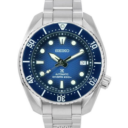 Montre pour homme Seiko Prospex Sea King Sumo cadran bleu automatique SPB321 SPB321J1 SPB321J 200M