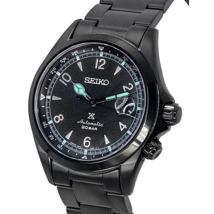 Montre Seiko Prospex Alpinist The Black Series Automatic Diver's SPB337J1 200M pour homme