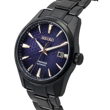 Montre pour homme Seiko Presage Akebono Sharp Edged Series édition limitée cadran bleu automatique SPB363J1 100M