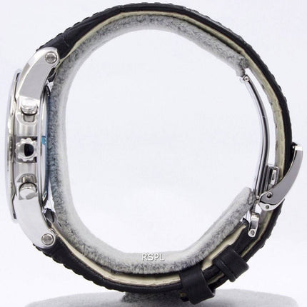 Montre Seiko Premier Chronograph Alarm perpétuelle SPC161P2 masculin