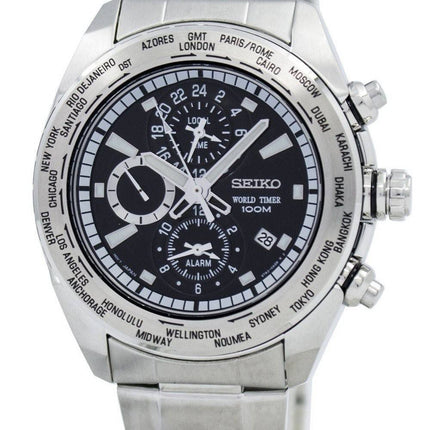 Alarme Seiko World Timer SPL031P1 SPL031 SPL031P montre homme