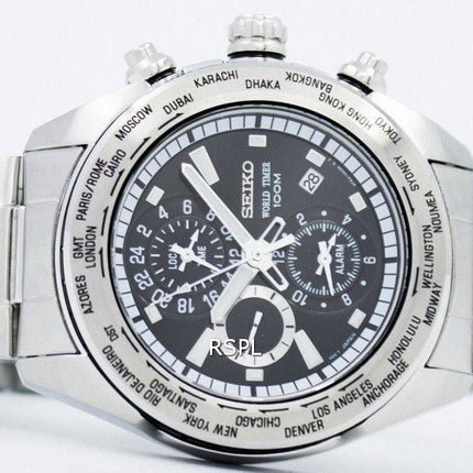 Alarme Seiko World Timer SPL031P1 SPL031 SPL031P montre homme