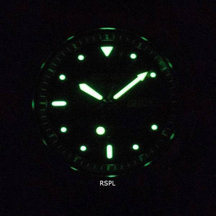 Montre Seiko 5 Sports Compact Cuir Marron Cadran Automatique SRE006 SRE006K1 SRE006K 100M Femme