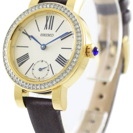 Montre Seiko Quartz cristaux Swarovski SRK030P1 SRK030P féminin