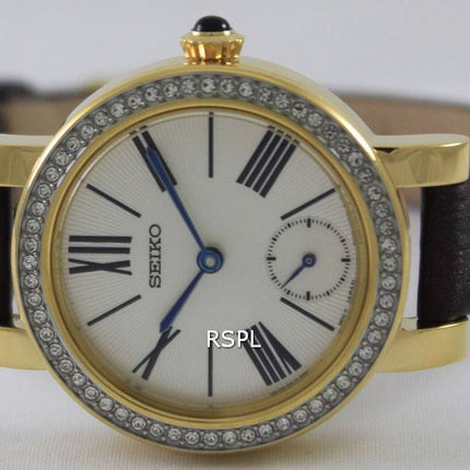 Montre Seiko Quartz cristaux Swarovski SRK030P1 SRK030P féminin