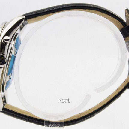 Montre homme Seiko Kinetic à bracelet en cuir reconditionnée SRN071 SRN071P1 SRN071P