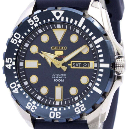 Montre homme Seiko 5 Sports Automatique 24 Rubis, fabriquée au Japon, référence SRP605J2, remise à neuf