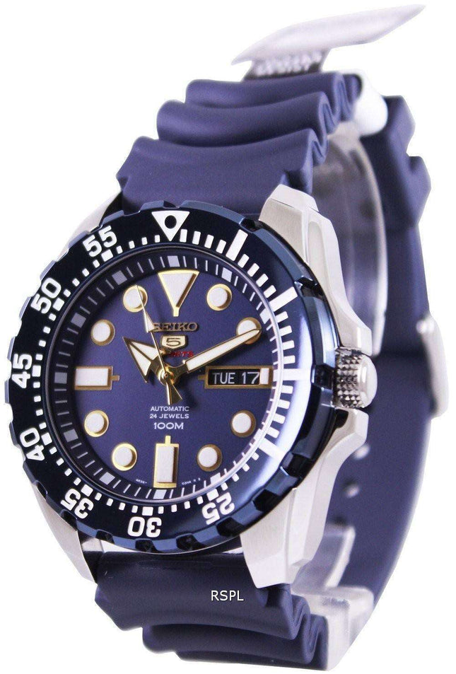 Montre homme Seiko 5 Sports automatique 24 rubis SRP605K2 reconditionnée