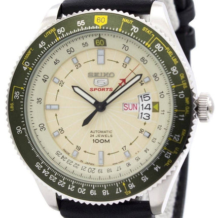 Seiko 5 Sports automatique 24 bijoux pilote Japon fait SRP615J1 SRP615J montre homme