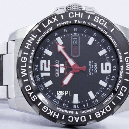 Seiko 5 Sports Japon fait montre GMT automatique SRP685 SRP685J1 SRP685J masculine