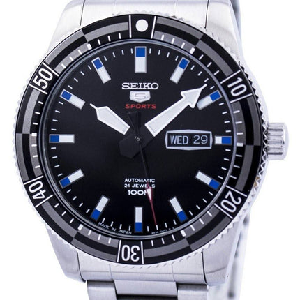 Montre Seiko 5 Sport Automatique 24 Joyaux Japon Made SRP733 SRP733J1 SRP733J hommes