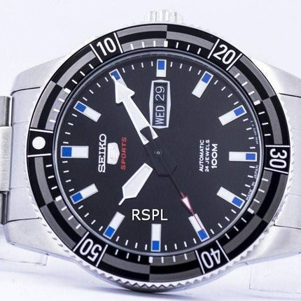 Montre Seiko 5 Sport Automatique 24 Joyaux Japon Made SRP733 SRP733J1 SRP733J hommes