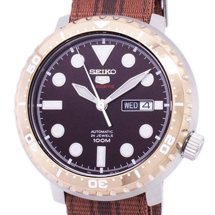 Seiko 5 Sports bouteille bouchon automatique SRPC68 SRPC68K1 SRPC68K hommes