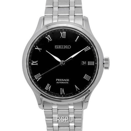 Montre Homme Seiko Presage Cadran Noir Automatique SRPC81 SRPC81J1 SRPC81J