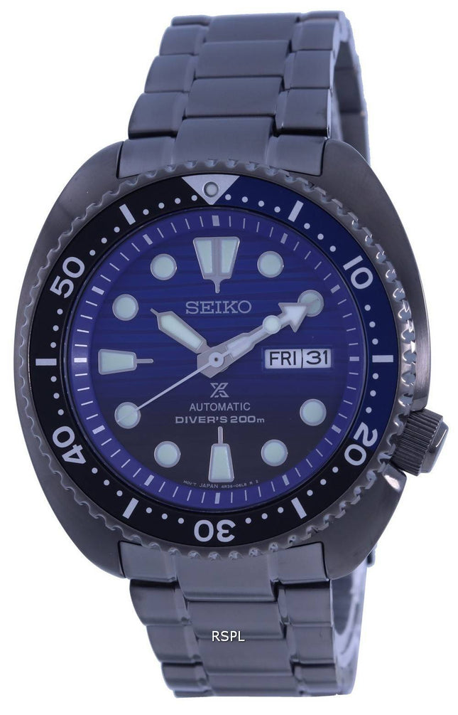 Montre pour homme Seiko Prospex Turtle Save The Ocean édition spéciale SRPD11 SRPD11K1 SRPD11K 200M pour homme
