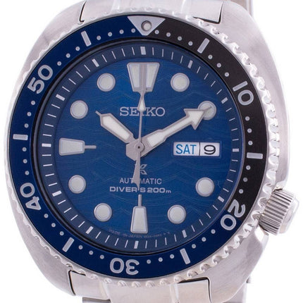 Montre pour homme Seiko Prospex Turtle Save The Ocean SRPD21 SRPD21J1 SRPD21J 200M
