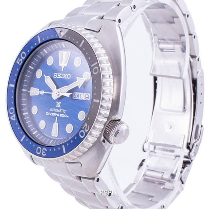 Montre pour homme Seiko Prospex Turtle Save The Ocean SRPD21 SRPD21J1 SRPD21J 200M