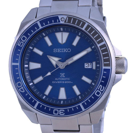 Montre pour homme Seiko Prospex Samurai Save The Ocean Special Edition Diver&#39,s Automatic SRPD23 SRPD23K1 SRPD23K 200M