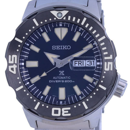 Montre Homme Seiko Prospex Monster Automatic Diver&#39,s SRPD25 SRPD25K1 SRPD25K 200M