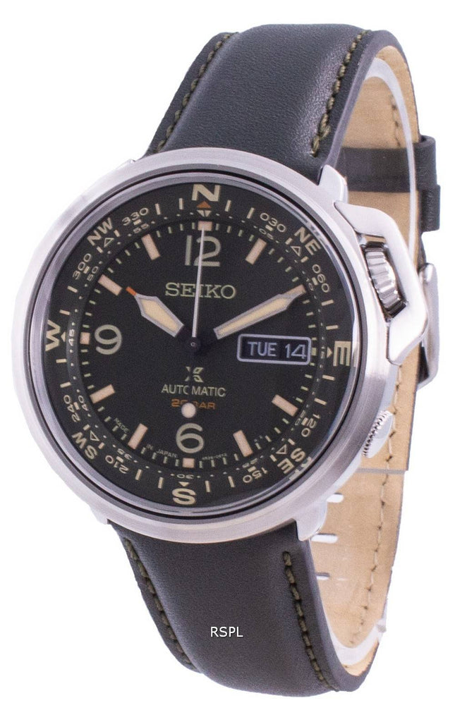 Montre pour homme Seiko Prospex Automatic Field Compass SRPD33 SRPD33J1 SRPD33J Fabriquée au Japon 200M