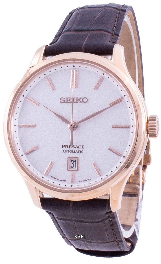 Montre pour homme Seiko Presage Automatic Zen Garden SRPD42 SRPD42J1 SRPD42J fabriquée au Japon