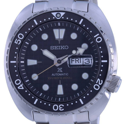 Montre Seiko Prospex King Turtle Cadran Noir Automatique Plongeur SRPE03 SRPE03K1 SRPE03K 200M Homme