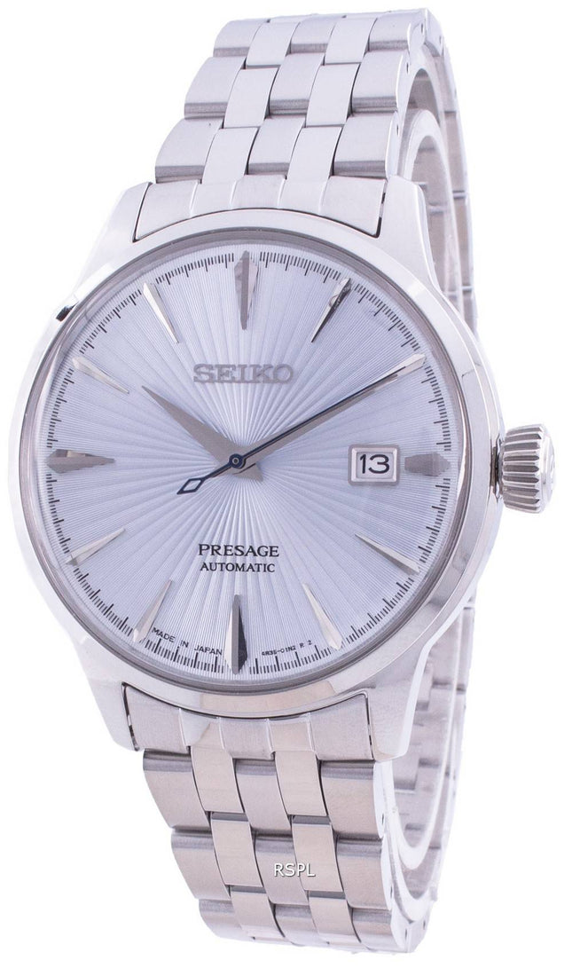 Montre pour homme Seiko Presage Automatic SRPE19 SRPE19J1 SRPE19J fabriquée au Japon