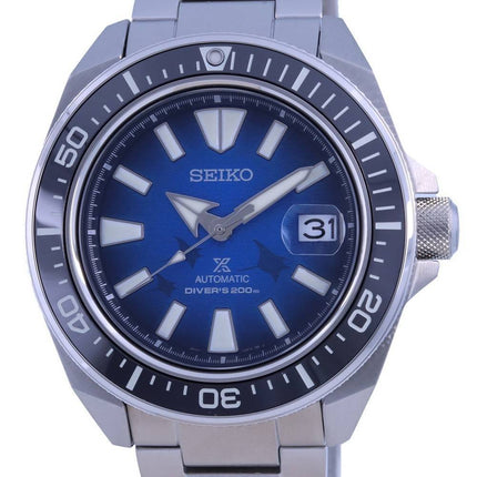 Montre pour homme Seiko Prospex &quot,Save The Ocean&quot, édition spéciale SRPE33 SRPE33K1 SRPE33K 200M de plongée automatique