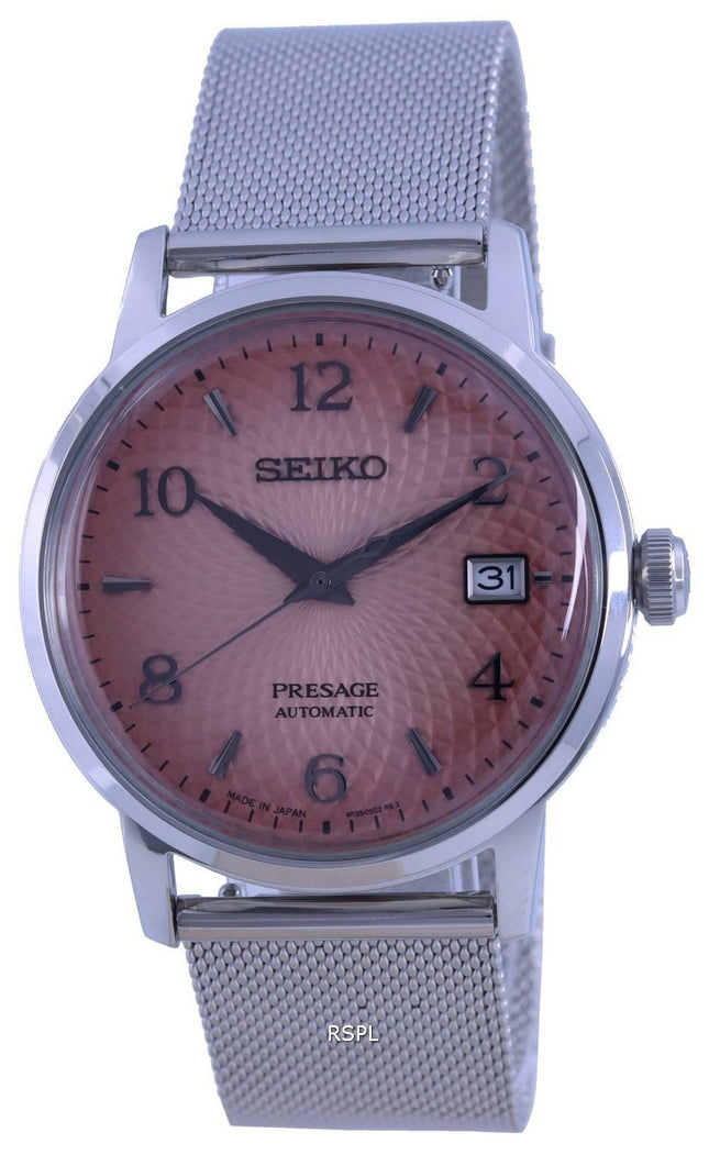 Montre Homme Seiko Presage Cocktail Time Tequila Sunset Ã©dition limitÃ©e automatique SRPE47 SRPE47J1 SRPE47J