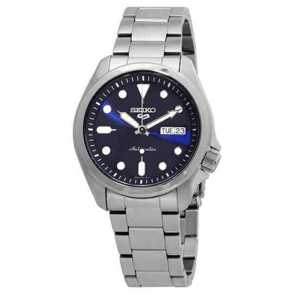 Montre homme Seiko 5 Sports à cadran bleu automatique SRPE53 SRPE53K1 SRPE53K 100M reconditionnée