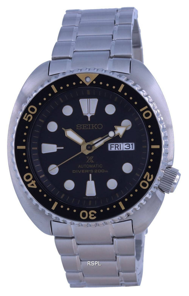 Montre Homme Seiko Prospex Turtle Automatic Diver&#39,s SRPE91 SRPE91K1 SRPE91K 200M